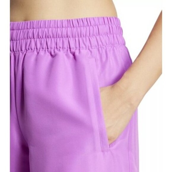 Adidas Originals Women's Essentials Woven Cargo Pants Size Small Purple Burst - Picture 4 of 16